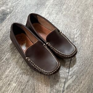Crewcuts Brown Driving Moccasin Slip-On Shoes Kids 10